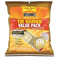 Hothands Toe Warmer,3-1/2in .x 2-3/4in.,PK6 TT6PRPK48 Hothands TT6PRPK48