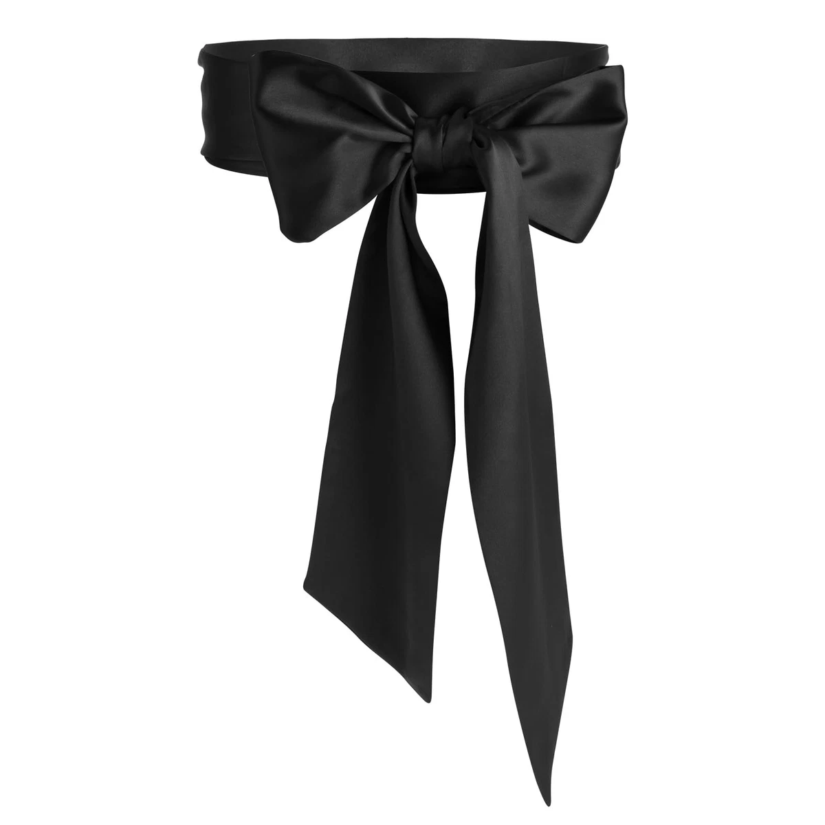 black satin belt for dress Navy Beaded Satin Belt – Mon Ami Bham