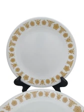 Corelle BUTTERFLY GOLD 8.5" Luncheon Salad Plates Set of 5 