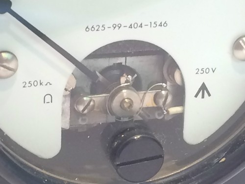 VINTAGE 250Vdc MOVING COIL PANEL METER PREMIUM QUALITY ad1u11 - Picture 2 of 4