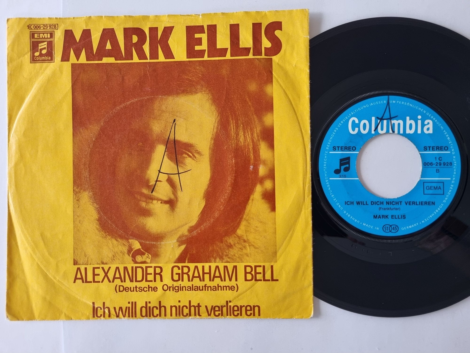 Mark Ellis - Alexander Graham Bell 7'' Vinyl Germany/ CV The Sweet
