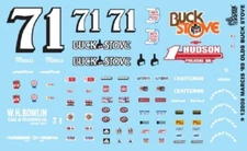 Gofer Racing 12008 x 1/24-1/25 Dave Marcis 1980 Olds Buck Stove Race Car decals 