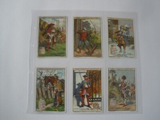 Liebig S619/F620 - Military Unifoms of Different Times (1900 - German Language)