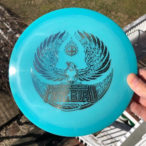 Innova Champion Glow Firebird Nate Sexton 2021 Tour Series SILVER FOIL New PICK - Picture 168 of 221