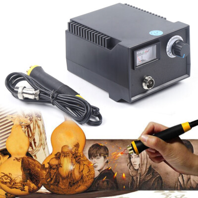 Brandmalkolben Set Brandmalstation Brandmalerei Pyrography Machine Brandmalstift