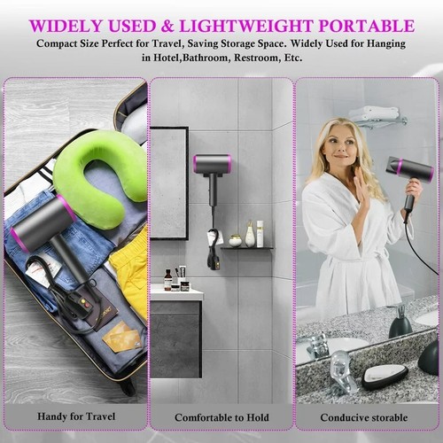 Professional Hair Dryer Powerful Negative Ionic Hairdryer Diffuser Blow Dryer US - Picture 6 of 12