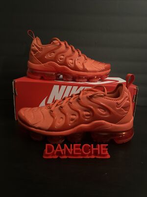 Nike Air Vapormax Plus Triple Orange Women's Size Men's