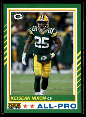 2022 Panini Instant NFL Keisean Nixon ALL-PRO TEAM 1/451 SP Packers #AP23 RC