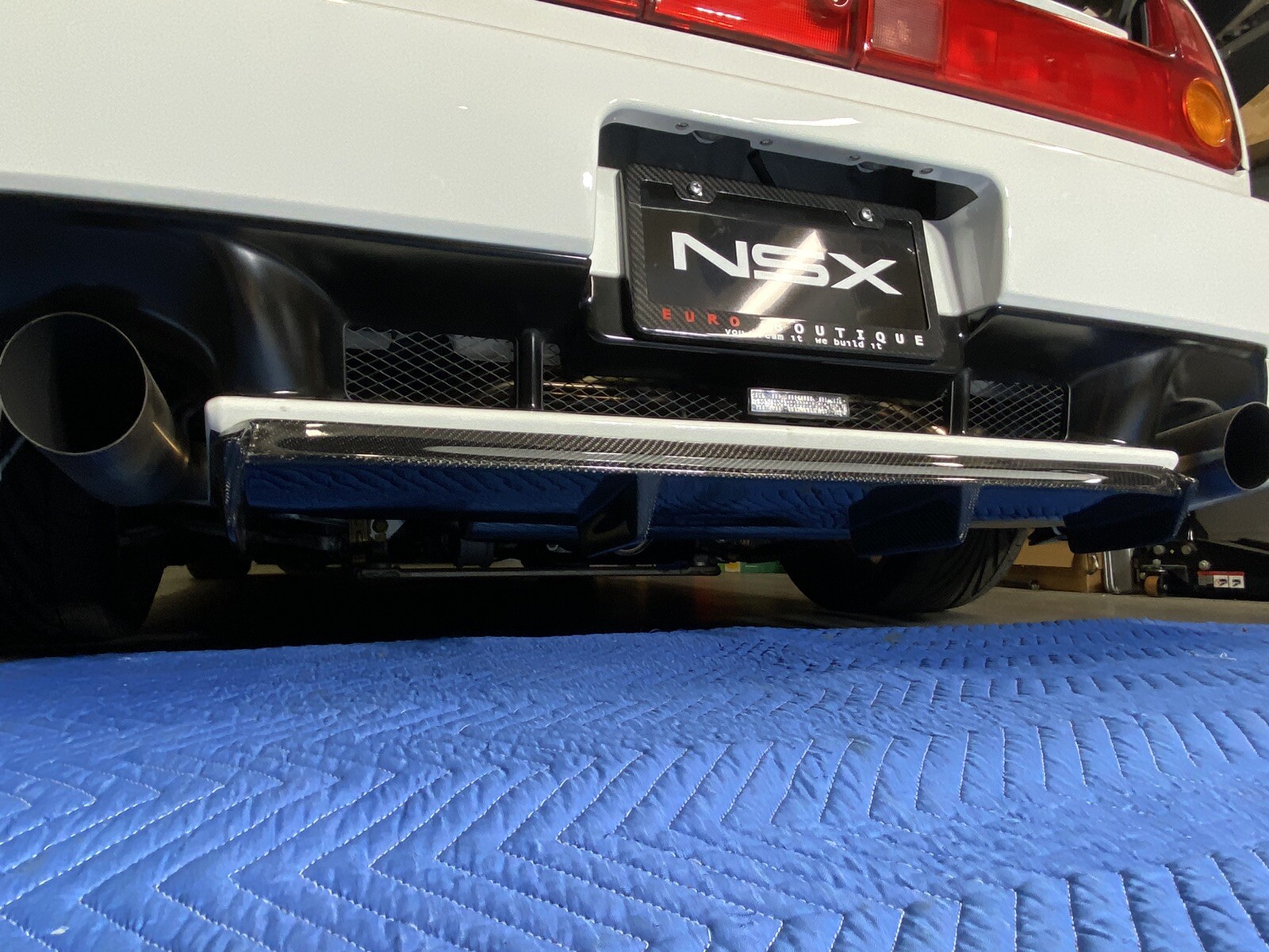 2002 - 2005 Acura NSX Carbon Fiber Type-S Inspired Rear Diffuser