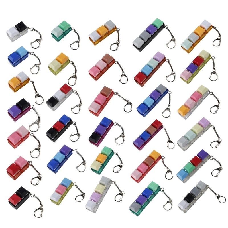 Keyboard Switches Tester Keyboard Switches Keychain Toy Mechanical Keyboards