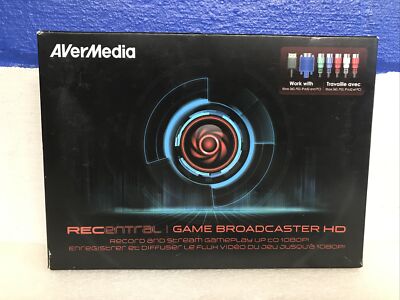 AVerMedia Game Broadcaster HD C127 Capture Card Captures VGA & HDMI New Sealed