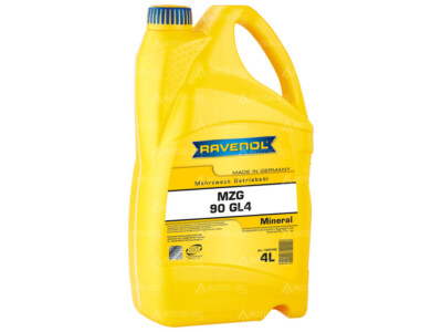 4 Liter RAVENOL Mehrzweck-Getriebeöl MZG SAE 90 GL-4 Made in Germ