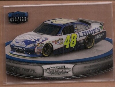 2011 Press Pass Showcase Racing Showroom Inserts - You Choose