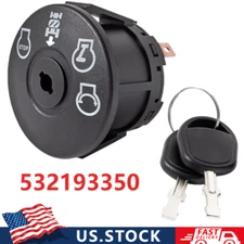 For Husqvarna Poulan Craftsman AYP Jonsered Ignition Key Switch 532193350 193350