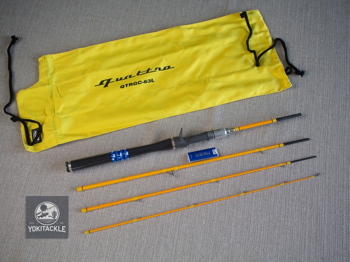 PALMS Quattro QTRGC-63L Baitcasting Rod for Trout Shipping from