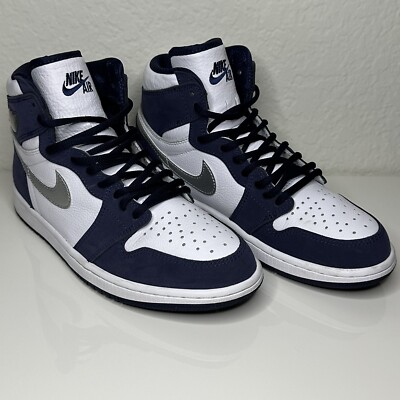 AIR JORDAN 1 OG MIDNIGHT NAVY CO.JP authentic size 8 rare vtg used