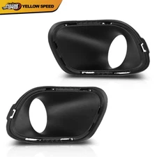 Fit For 2014-2018 Jeep Cherokee Fog Light Cover Lamp Bezel Trim Left+Right