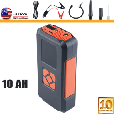 150PSI Air Compressor Tire Inflator Fit Car Moto Bike Tires Air Pump Portable US