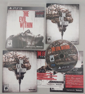 The Evil Within (Sony PlayStation 3, PS3 2014) CIB / Complete - Tested