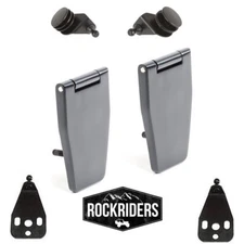 1997-2006 Wrangler Hard Top Rear Glass Hardware Kit Hinges & Shock Brackets