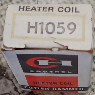 #ad 1 NEW Cutler Hammer Heater Element Coil H1059 $12.99