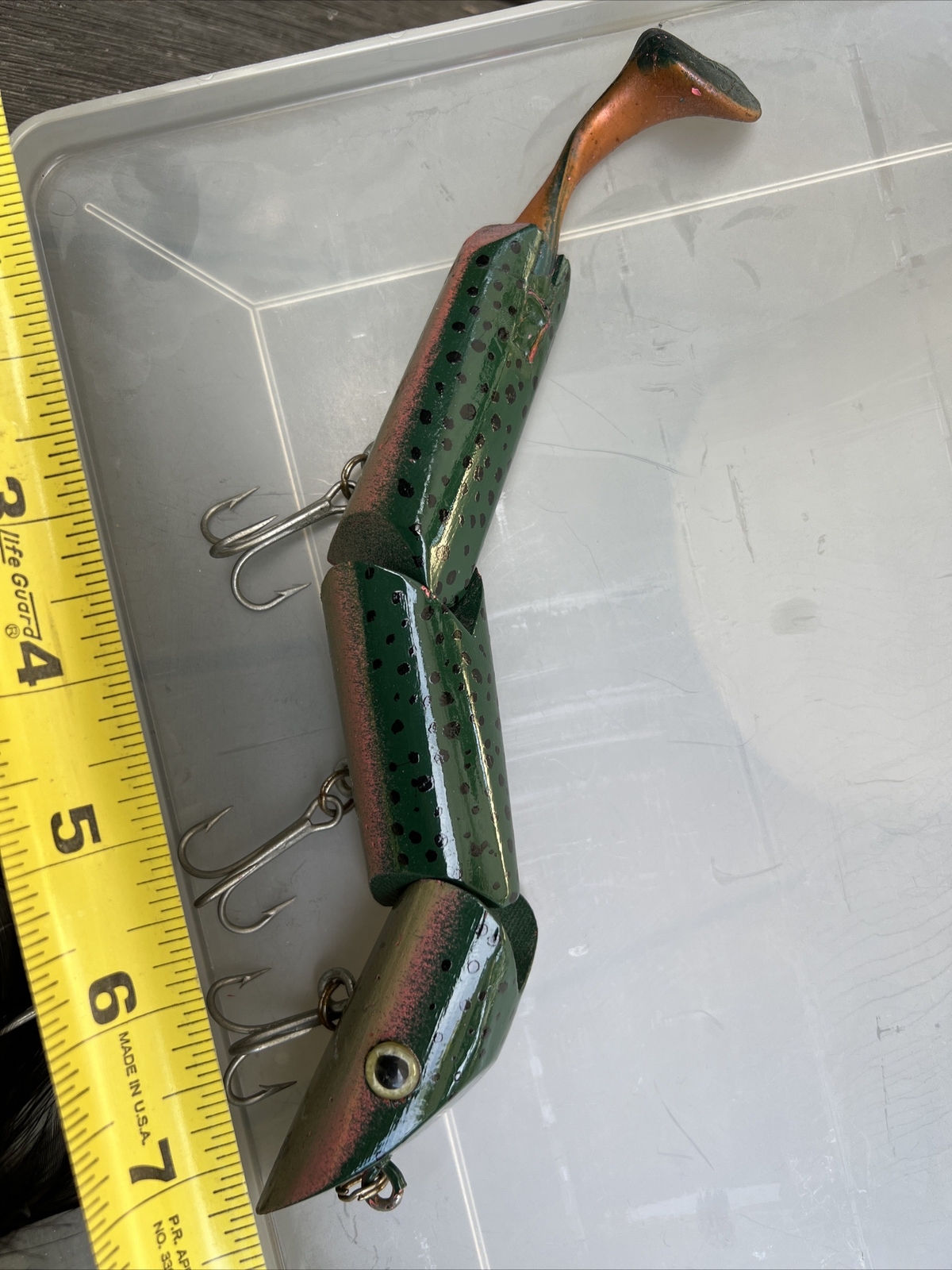 Lot Of 10 Fishing Lures Musky Pike Baits Wood Painter Rapala Cordell Vintage - Image 2