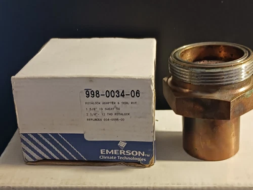 998-0034-06 Copeland    NEW   1 5/8"STUB TO 2 1/4" ROTOLOCK KIT