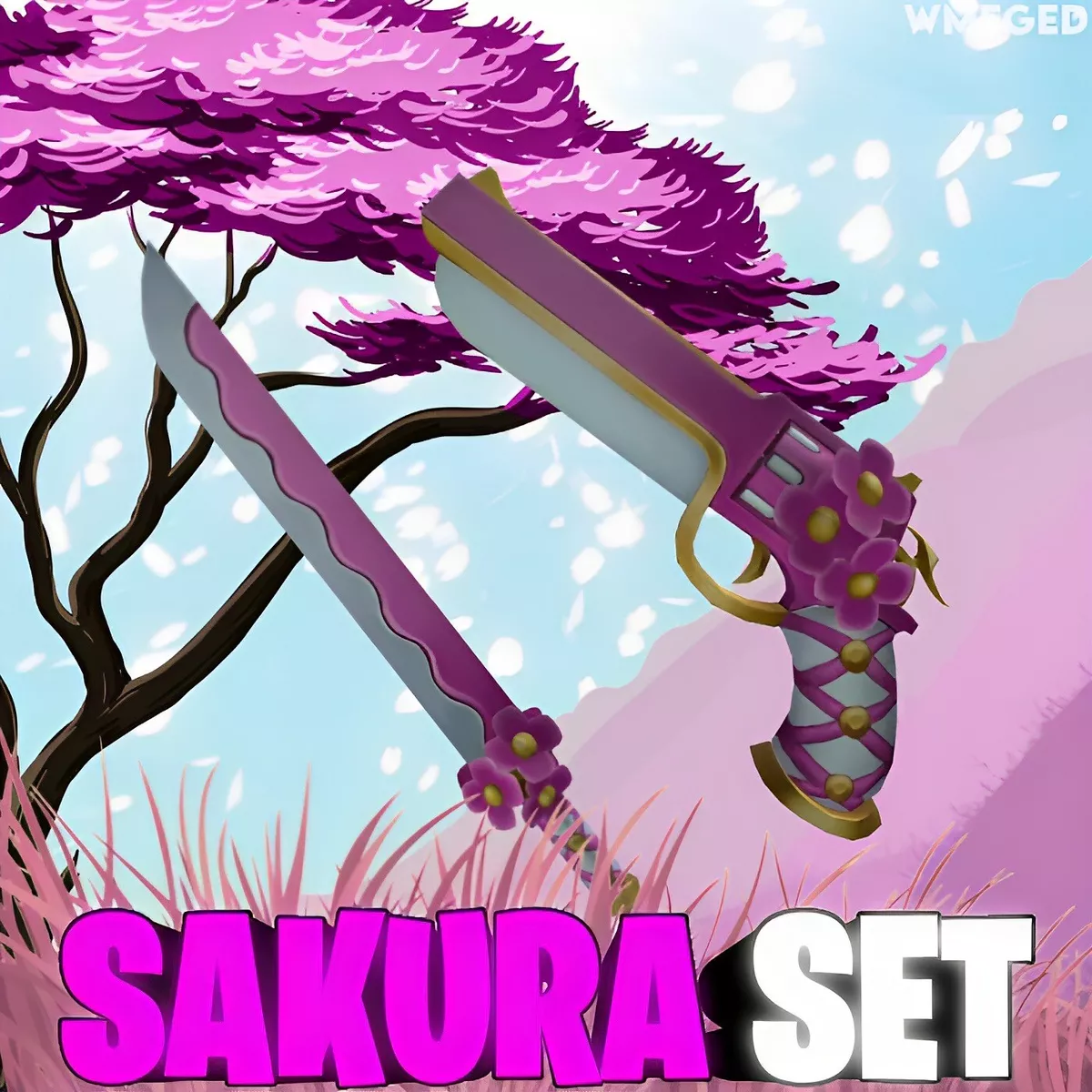 SAKURA SET (BLOSSOM + SAKURA) MM2 GODLY CHEAP!! | ROBLOX MURDER MYSTERY 2