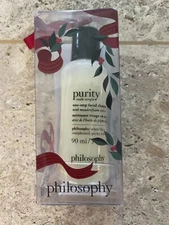 SEALED Philosophy Purity Made Simple One-Step Facial Cleanser 3oz 90ml Ornament