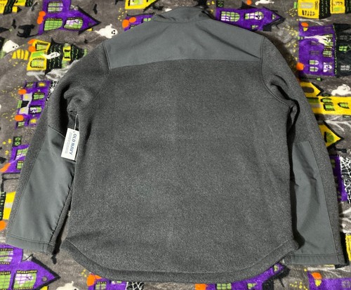 * Old Navy Boys Winterized Shacket “Panther” Dark Gray Size M(8)Lined Snap Front - Picture 5 of 14