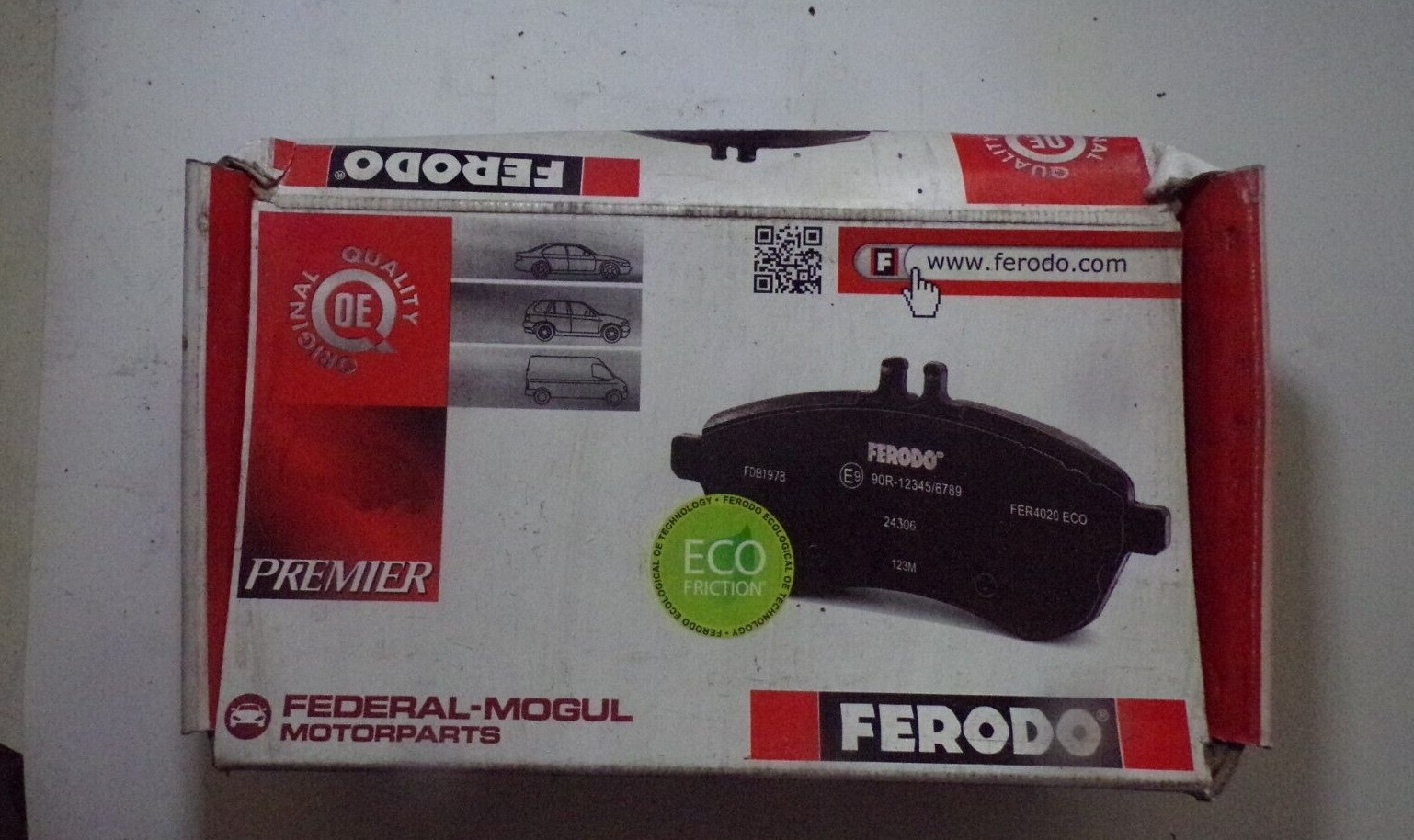Plaquettes de frein Ferodo FDB1054 pour trajets urbains et départs en vacances
