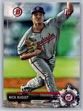 2017 Bowman Draft #BD-182 Nick Raquet *NA