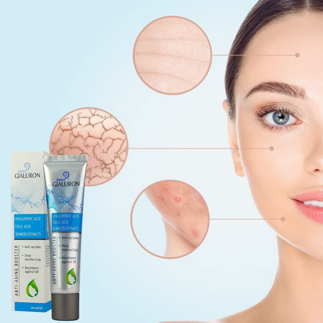 Innogialuron Anti-Aging Booster Wrinkle Cream 40ml Hyaluronic Acid