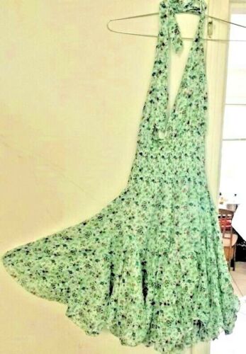 Neck Tie Cotton Dress Junior Plus Size floral prints 3 Pk US Fashion Summer Sale - Picture 3 of 3