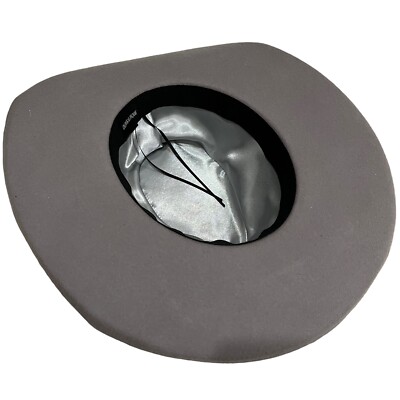 Olive & Pique Gray 100% Wool Felt Hat 16” Brim | eBay display picture 3