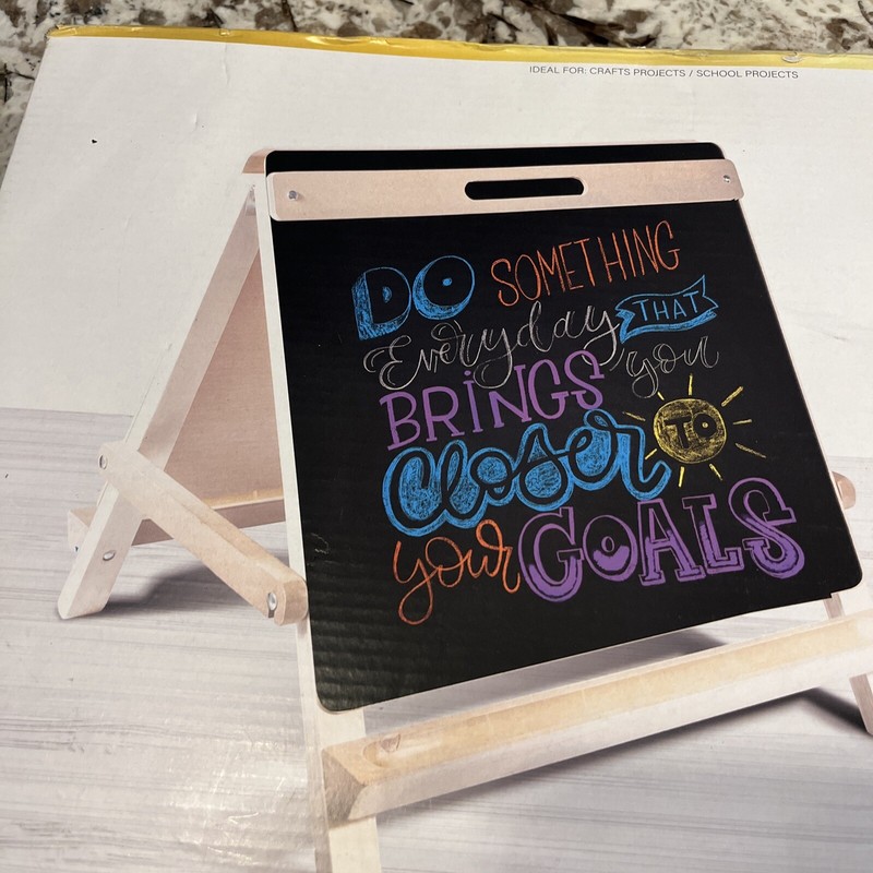 Wooden Drawing Easel Tablet Phone Stand Frame Painting Art Tripod Display Sh Jo
