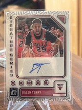 2023-24 Panini Donruss Optic - Signature Series #SS-TER Dalen Terry (AU)