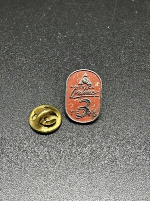 America Online Vintage Employee Lapel Pin 3 Year Pin (7E x44) | eBay