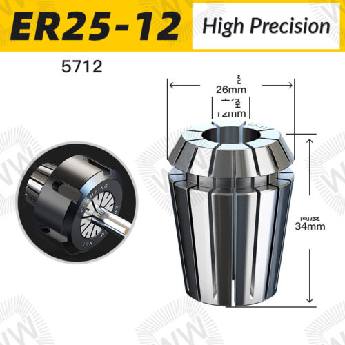 ER16/ER20/ER25/ER32 Spring Collet Set For CNC Milling Lathe Machine - Picture 58 of 79