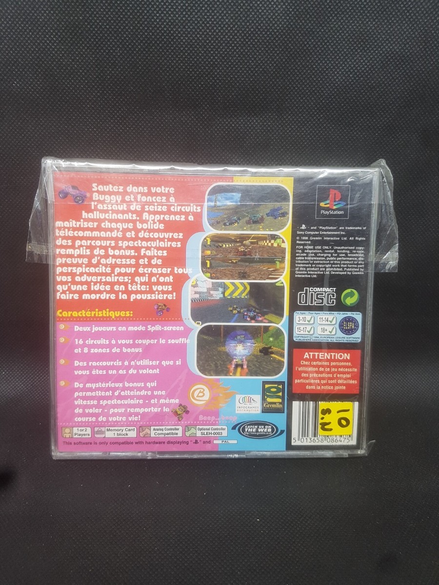 Jeu Vidéo PS1 - Buggy - Bon état - Sans Notice - Sortie 2004 - Genre Sports (basket) - édition Démo ?
