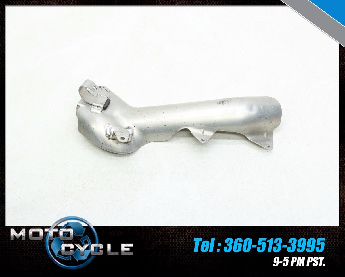 レグ 2006 05 06 KAWASAKI ZX6R 636 OEM EXHAUST HEAT SHIELD GUARD