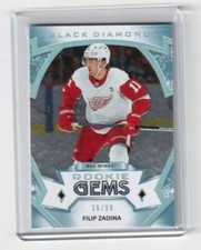 2019-20 Black Diamond Rookie Gems RG-FZ Filip Zadina Detroit Red Wings 36/99