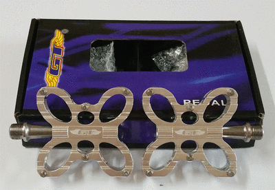 OLD SCHOOL BUTTERFLY BICYCLE PEDALS 9//16