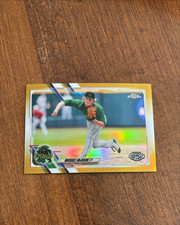 Michael McAvene 2021 Topps Pro Debut Chrome Gold Refractor PDC-108 Cubs /50