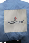 Moncler Boys Long Sleeve Front Zip Striped Trim Down Quilted Jacket Blue 6-9M — photo 4