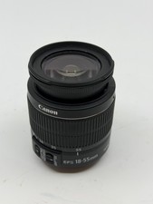 CANON EFS 18-55MM IMAGE STABILIZER LENS MACRO 0.25M/0.8FT LENS ONLY NO CAP-EI28