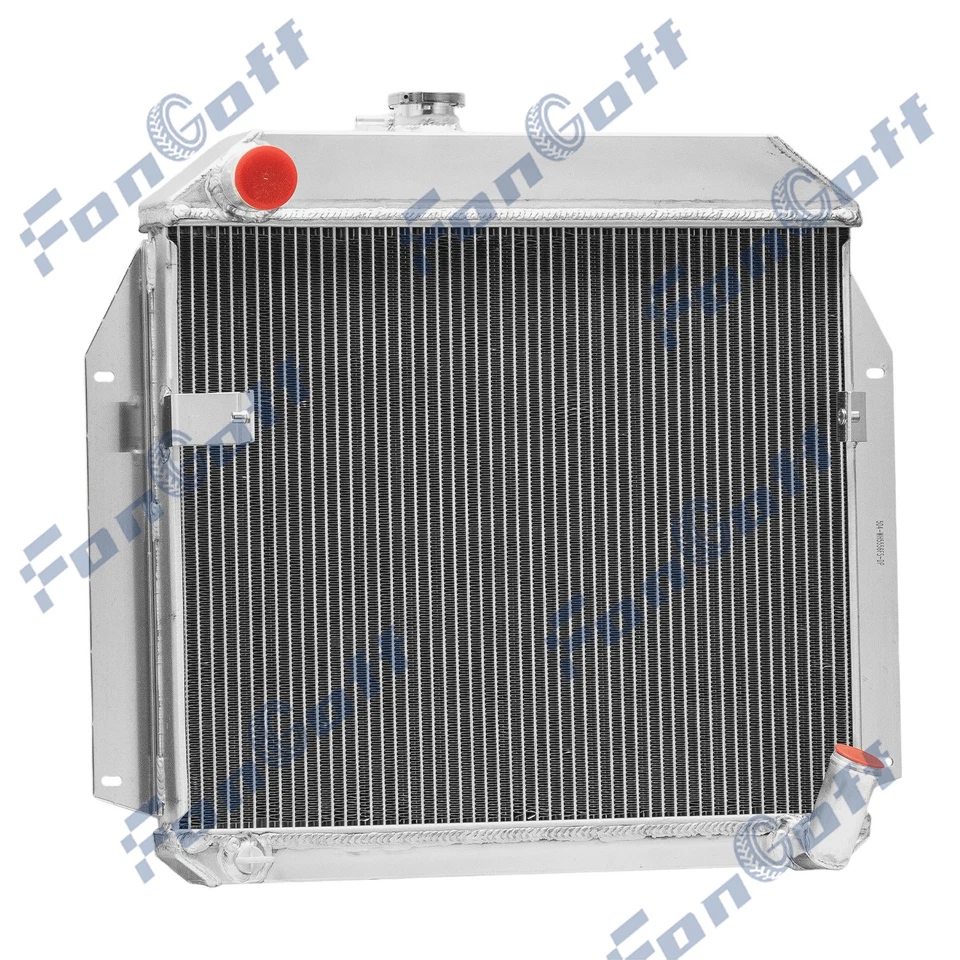 3Row Aluminum Radiator For 55-1956 Plymouth Belvedere Fury Plaza Savoy 3.8L - Image 3 of 4