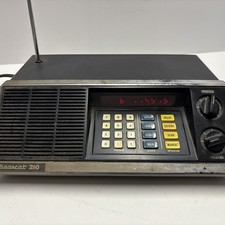 Vintage Bearcat BC-210 Programmable Scanner Radio Electra Co. Powers Up As Is