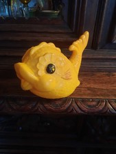 Vintage Soviet USSR Plastic FishDoll Toy.
