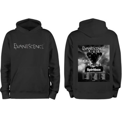Evanescence Books North American  Tour 2026 T Shirt Or Hoodie